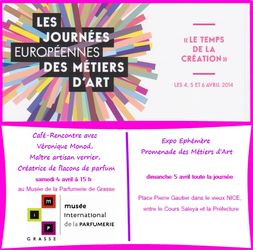 Rencontres avec Véronique Monod aux Journées Européennes des Métiers d'Art